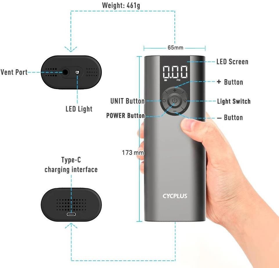 Multifunctional Electric Pump Cycplus A8