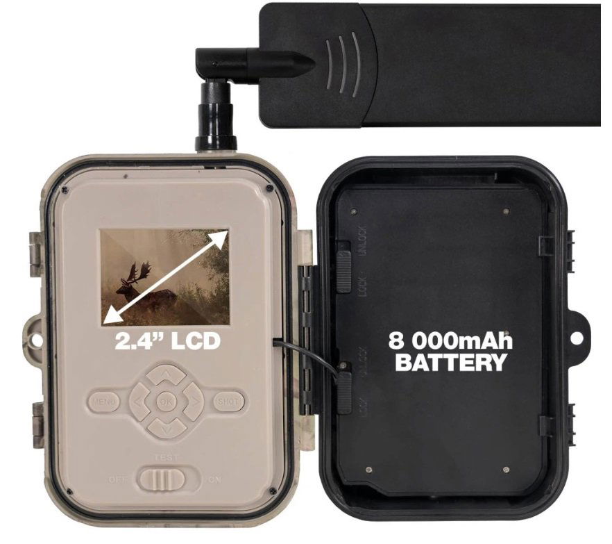 Fotopasca EVOLVEO StrongVision Dualpro 4G, Cloud/Email, 16 GB
