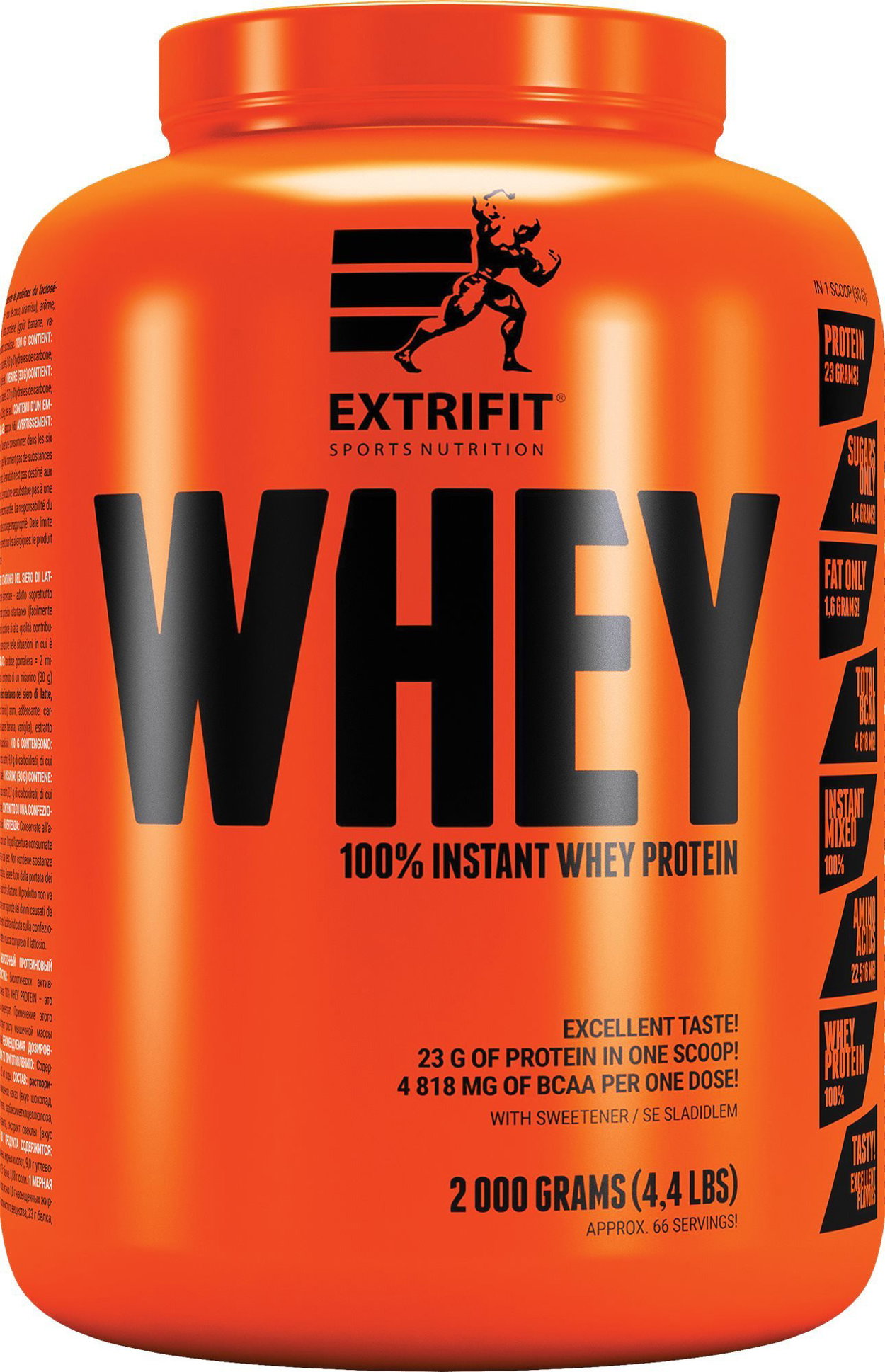 Protein Extrifit 100% Whey Protein 2 kg salted caramel