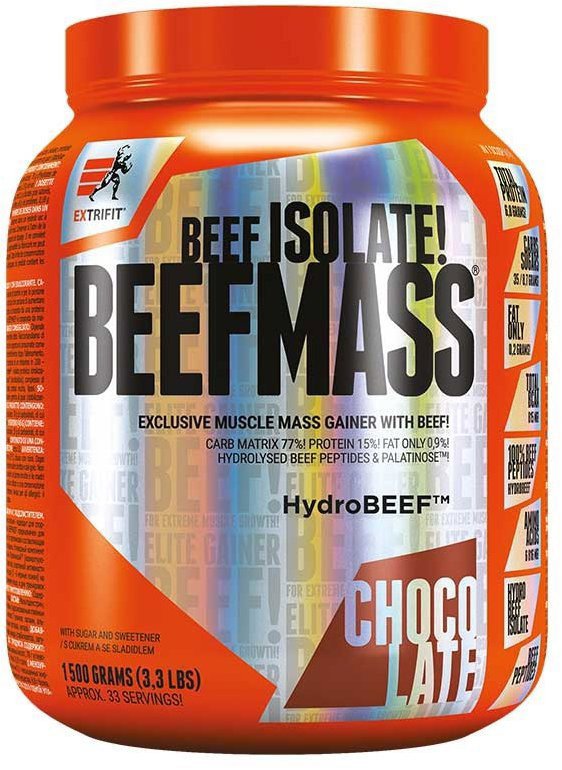 Gainer Extrifit BeefMass, chocolate