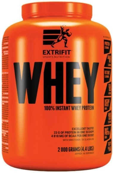 Protein Extrifit 100% Whey Protein 2 kg strawberry
