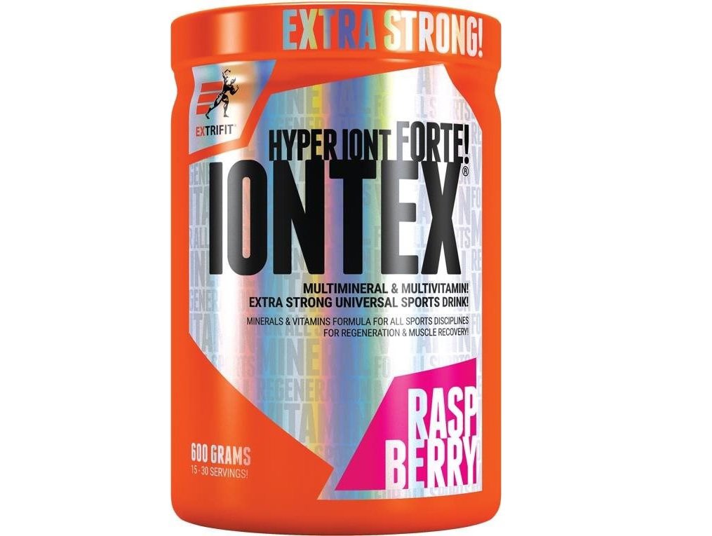 Ionic drink Extrifit Iontex Forte 600 g Raspberry