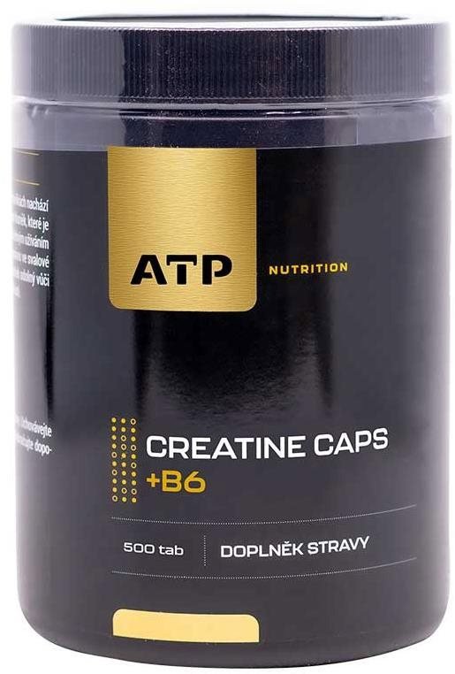 Creatine ATP Nutrition Creatine Caps + B6 500 capsules