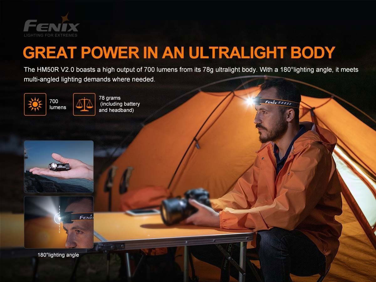 Čelovka Fenix HM50R V2.0