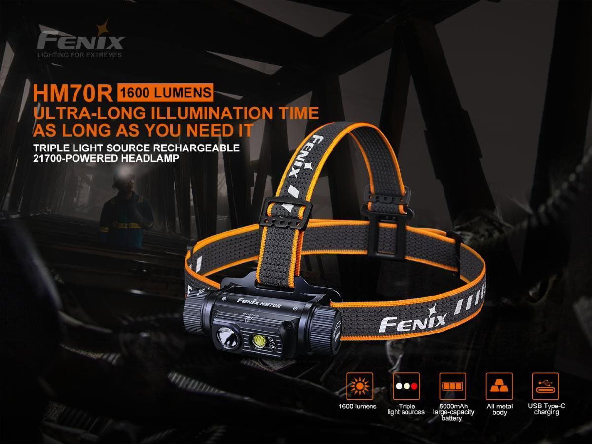 Čelovka Fenix HM70R