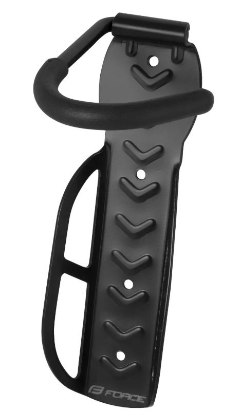 Bike holder Force Bike holder on the wall behind front wheel Fe, black