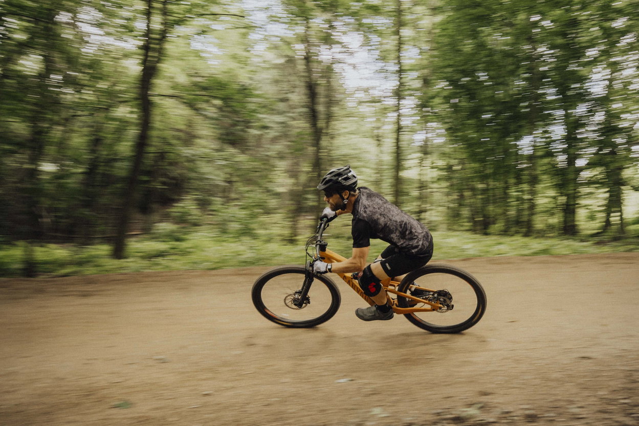 Force MTB Move jersey short sleeve, black L