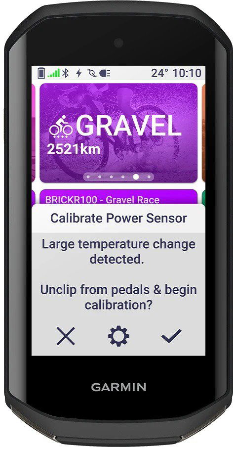 Pedály Garmin Rally XC110