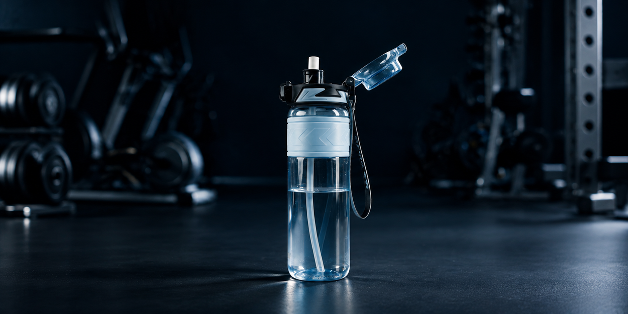 GLOX 1L Tritan water bottle, blue, 1020L