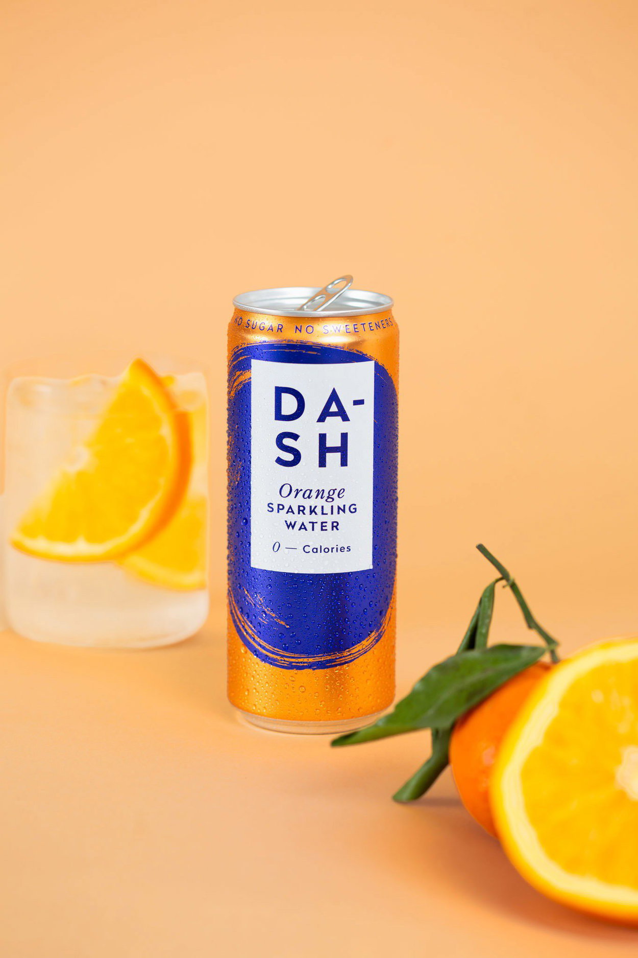 DASH Sparkling water orange 330 ml