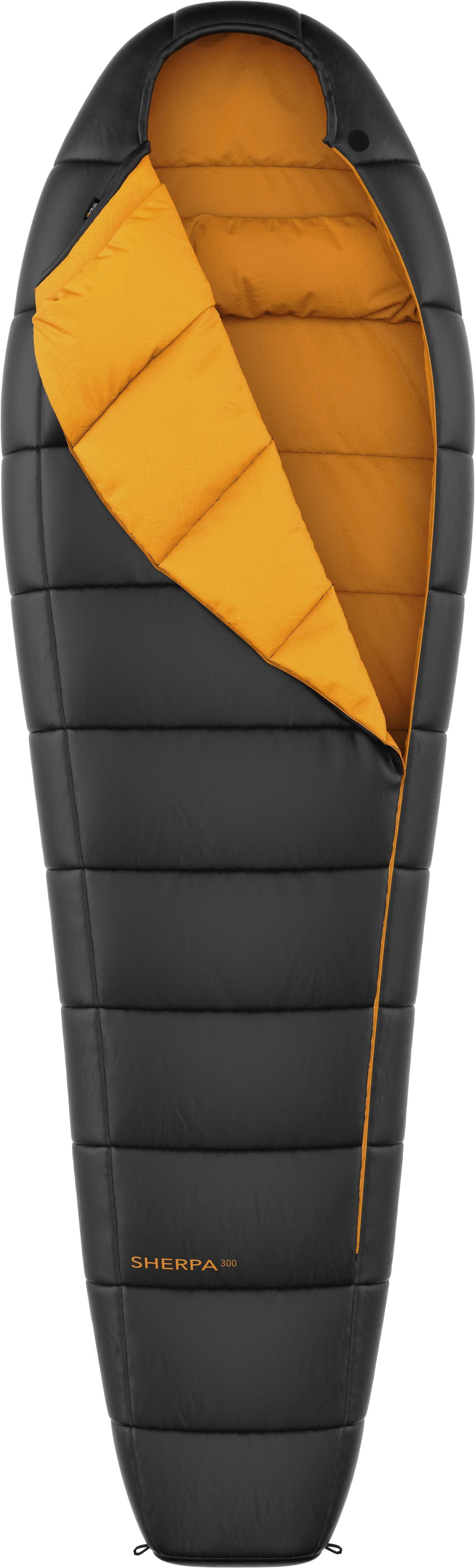 Spací pytel Hannah Sherpa 300 Jet Black/Inca Gold 190L