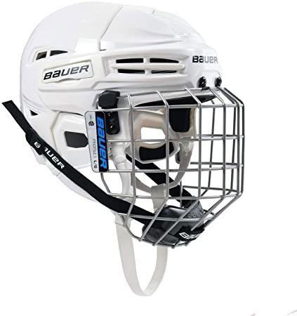 Hokejová helma Bauer IMS 5.0 Combo 2019 SR, bílá, Senior, vel. M, 54-58cm