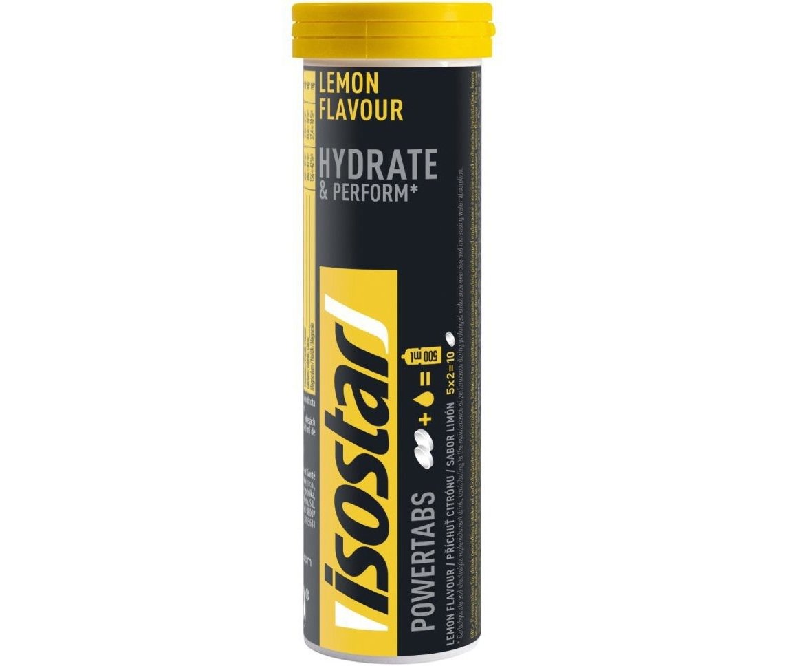 Energetické tablety Isostar Hydrate & Perform powertabs 120 g citron