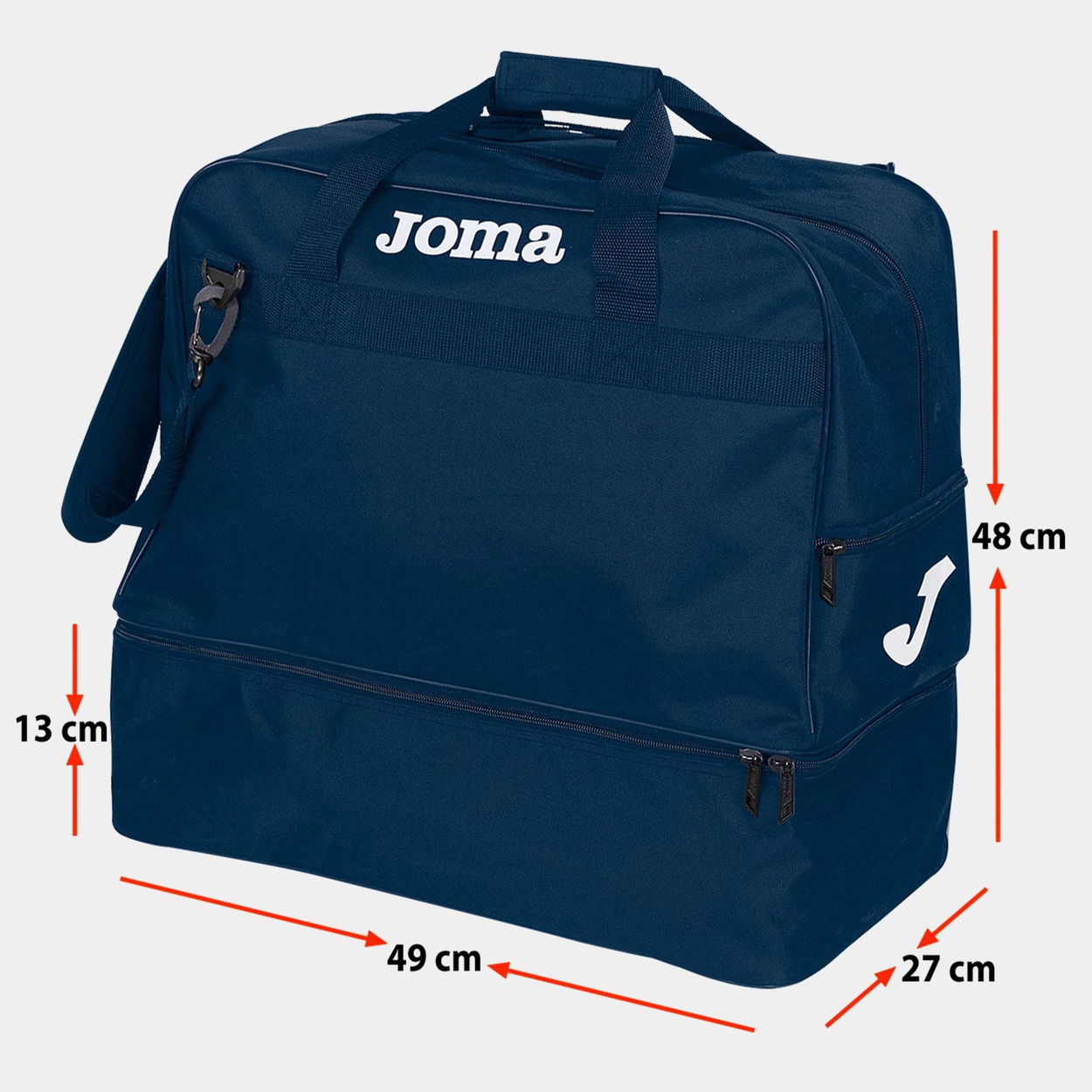 Sportovní taška JOMA fotbalová taška TRAINING III Navy velká