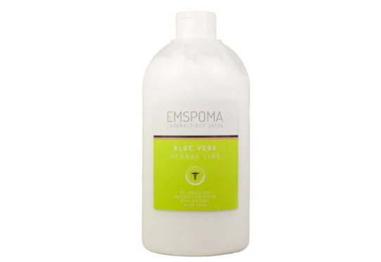 Emulze Emspoma Herbal Aloe Vera masážní emulze 1 l