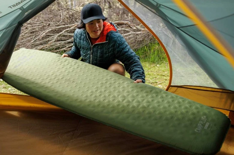 Sea to Summit Camp Plus self inflating mat, cypress, regular rectangular wide