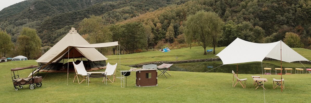 Camping table KingCamp Bamboo 10065 PLUS