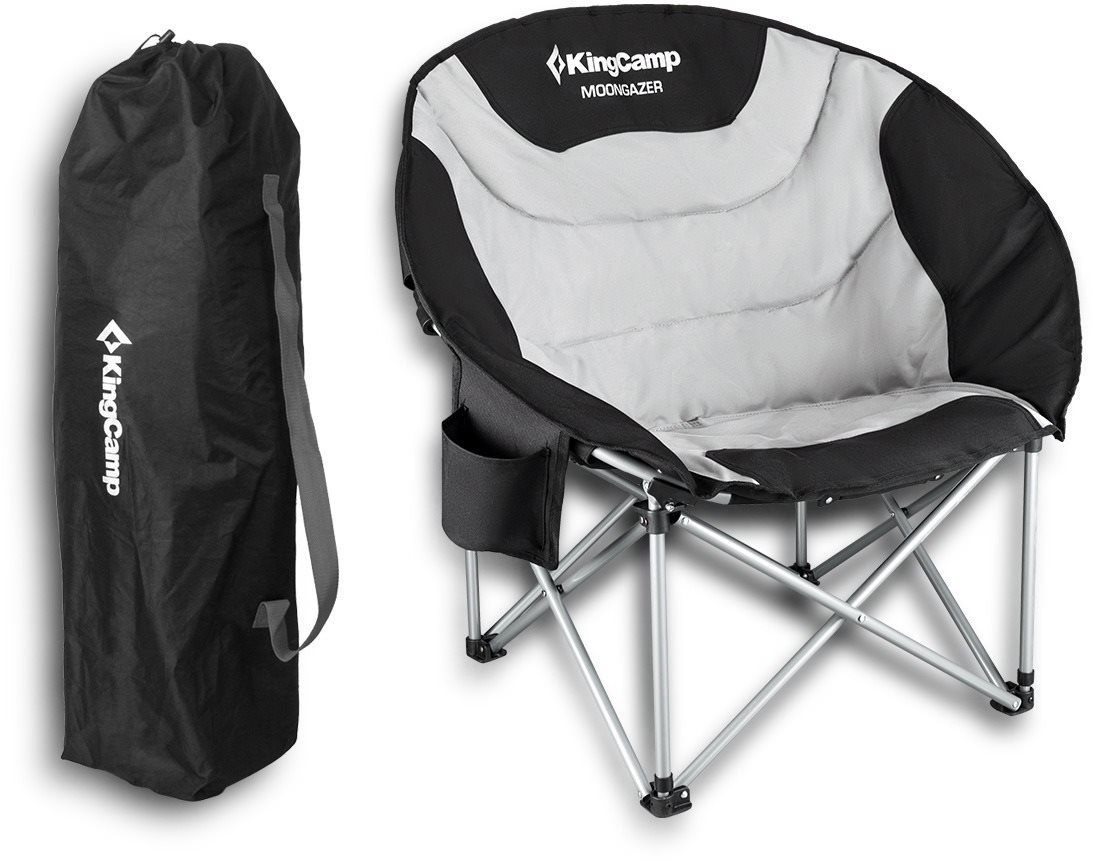 Camping chair KingCamp Cherry C10 black/mediumgrey