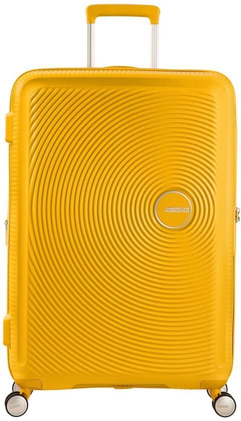 American Tourister Soundbox Spinner 55 EXP Golden Yellow