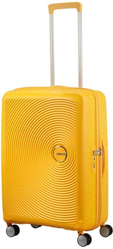 American Tourister Soundbox Spinner 67 EXP Golden Yellow