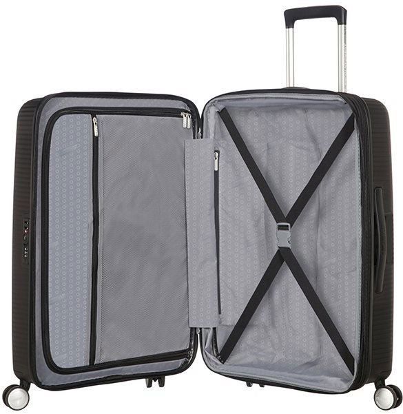American Tourister Soundbox Spinner 77 EXP Bass Black