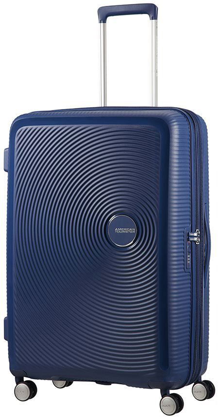 American Tourister Soundbox Spinner 77 EXP Midnight Navy