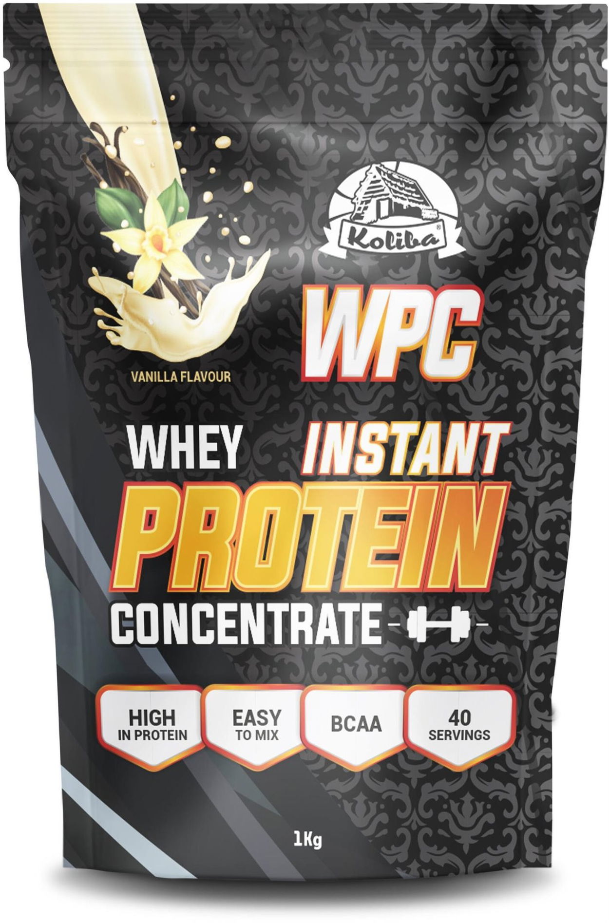 Koliba WPC instant 1 kg, vanilka