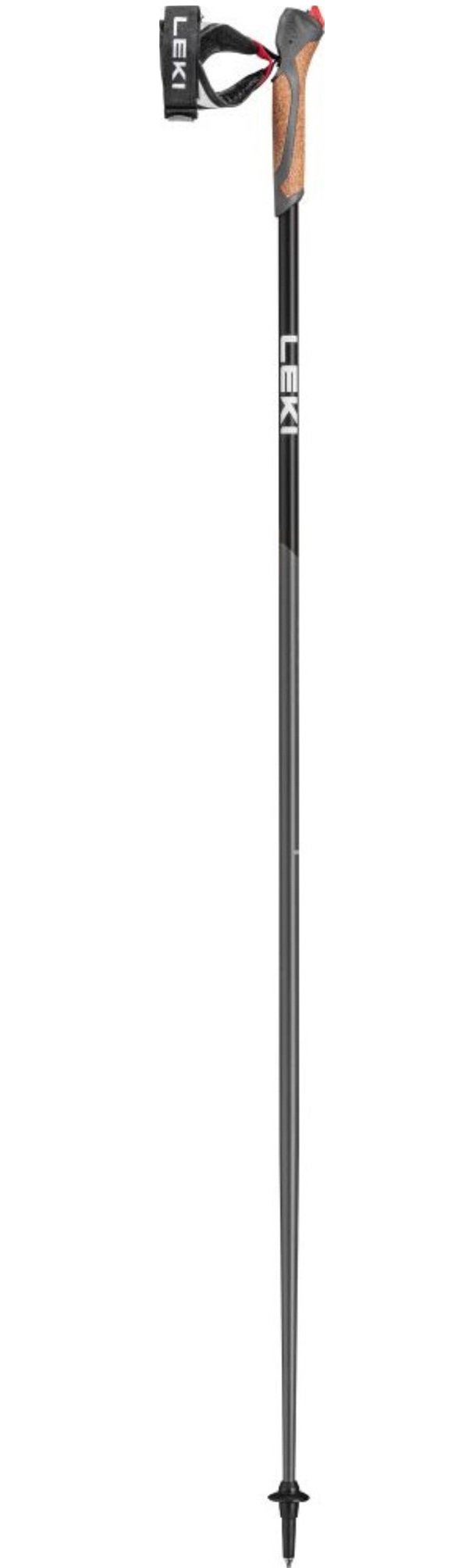 Nordic walking hůlky Leki Response dark anthracite-black-white 120 cm