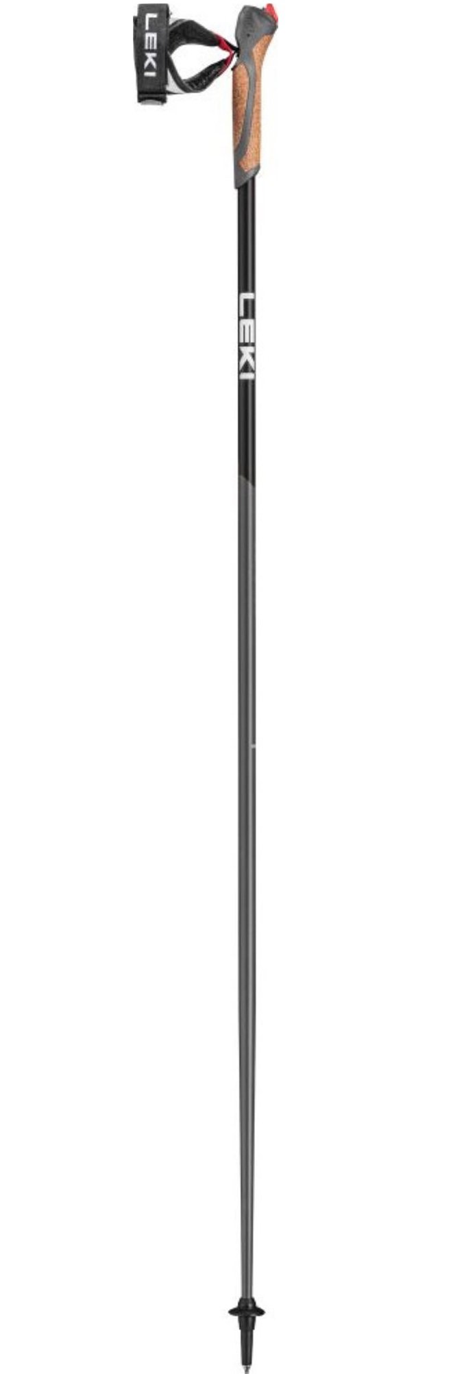 Nordic walking hůlky Leki Response dark anthracite-black-white 125 cm
