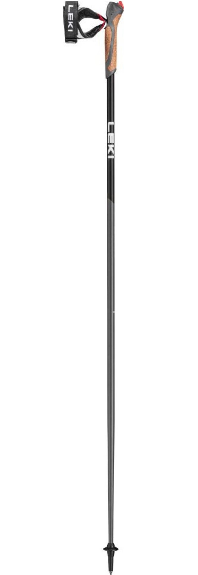 Nordic walking hůlky Leki Response dark anthracite-black-white 130 cm