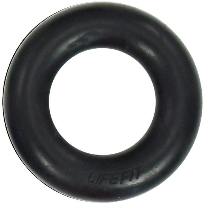 Posilovač LIFEFIT RUBBER RING černý