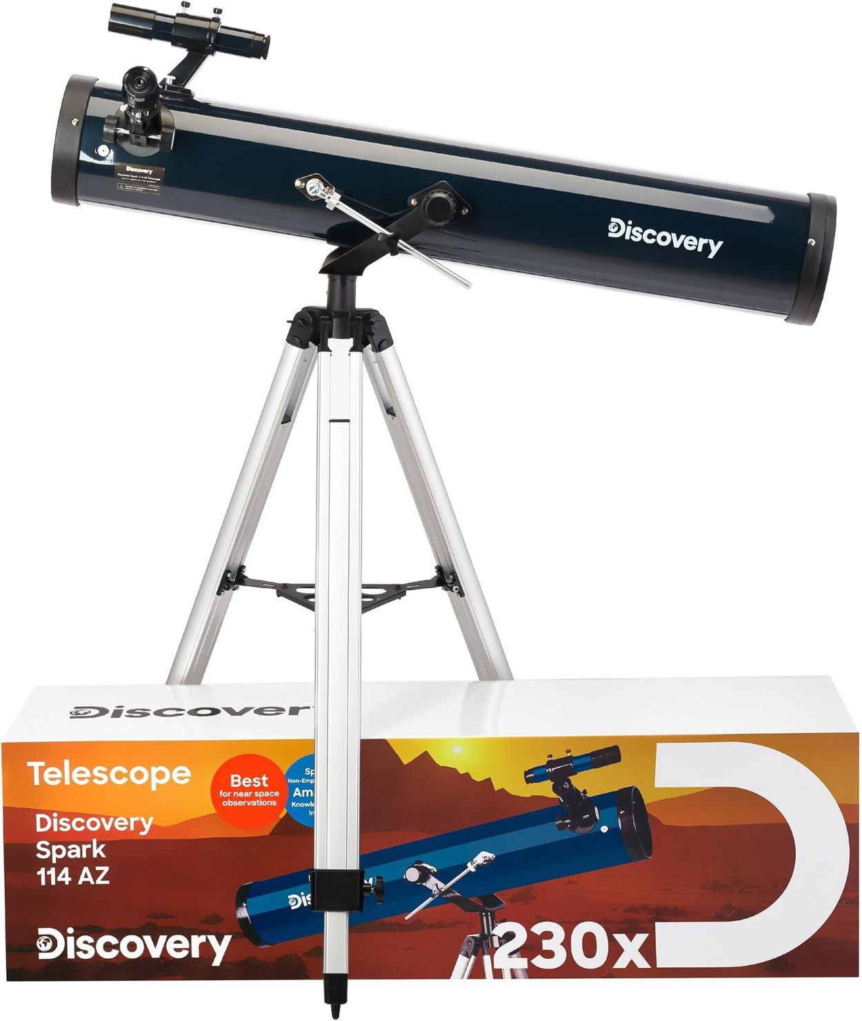 Teleskop Levenhuk Discovery Spark 114 AZ