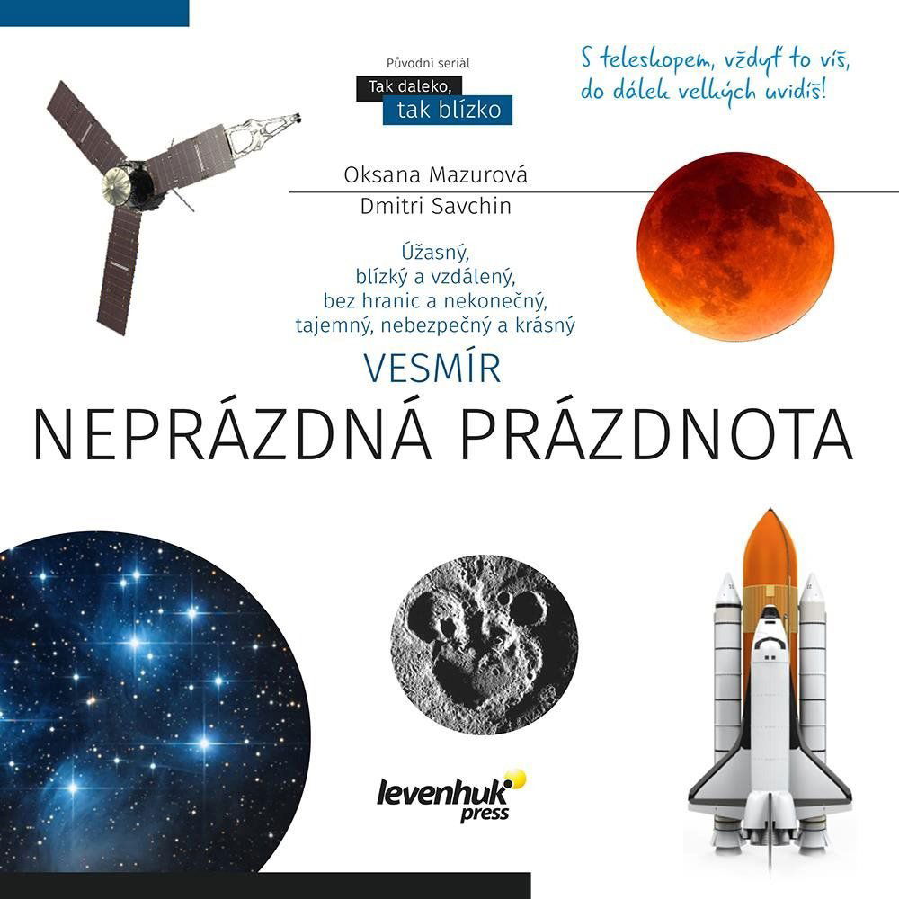 Teleskop Discovery hvězdářský dalekohled Spark 607 AZ s knížkou