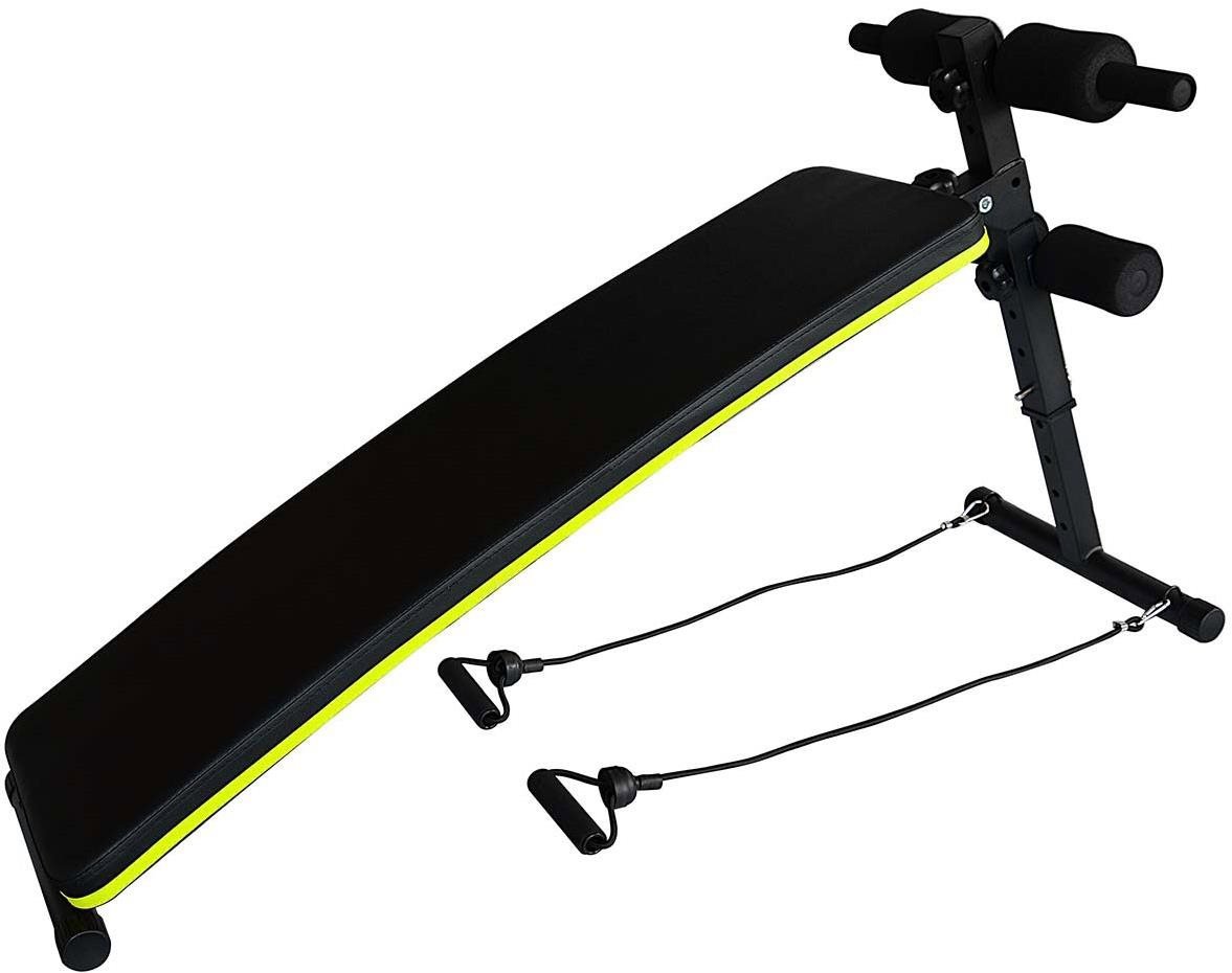 Strengthening bench LIFEFIT S2 sit-lie curved with expanders