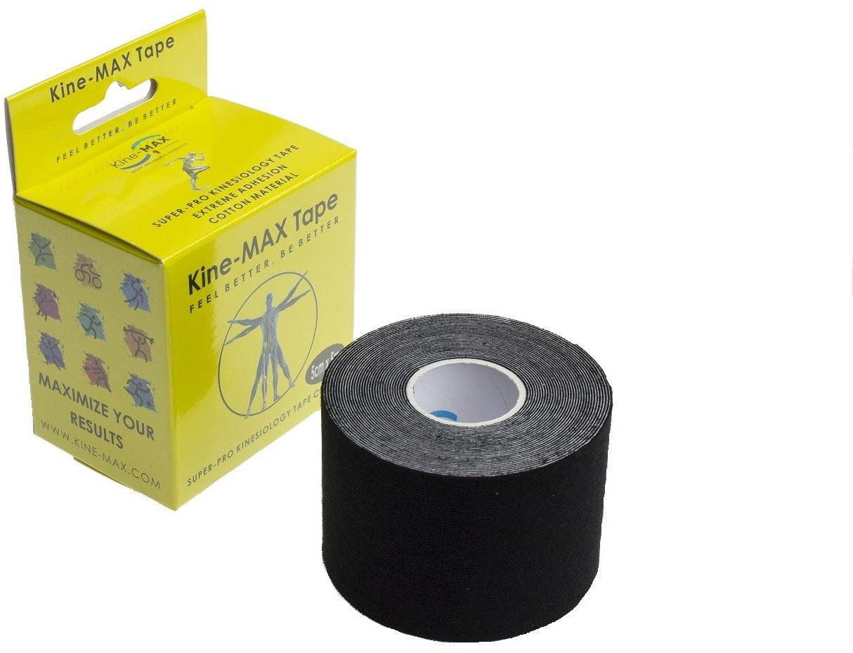 Tejp Kine-MAX SuperPro Cotton kinesiology tape černá