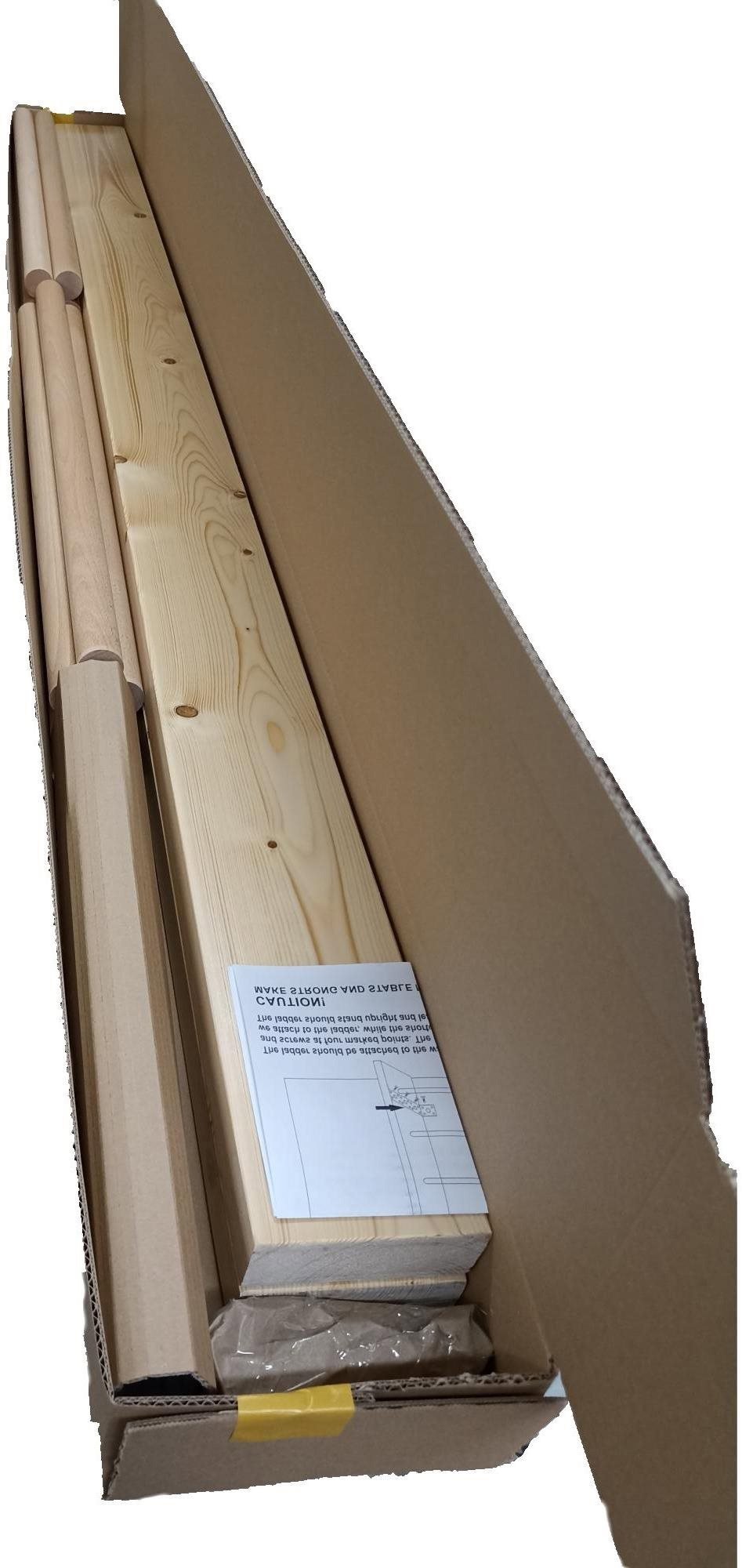 Ladders MASTER ribstole 220 × 70 cm, lacquered