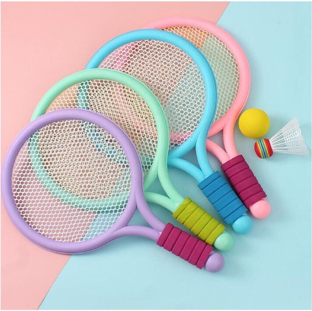 Beach tennis Merco Racket Ball Games set of bats with balls pink, 2 sets