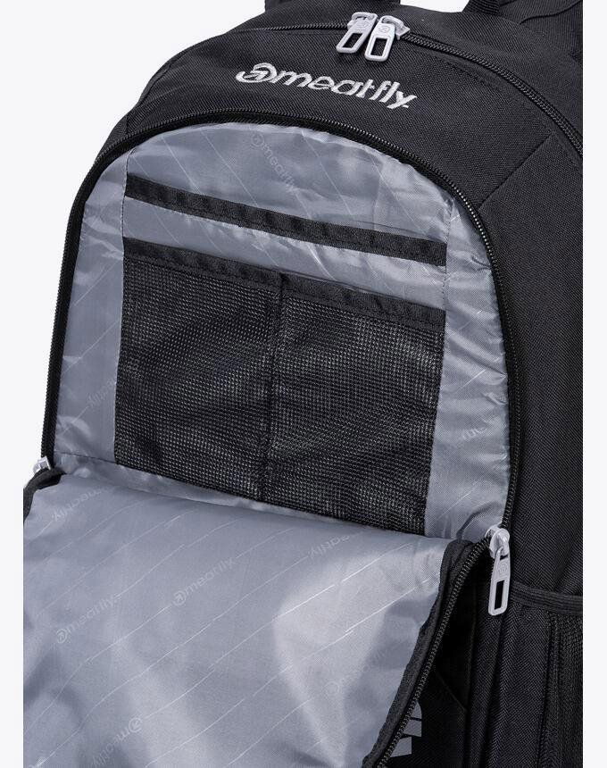 Městský batoh Meatfly BASEJUMPER Backpack, Black