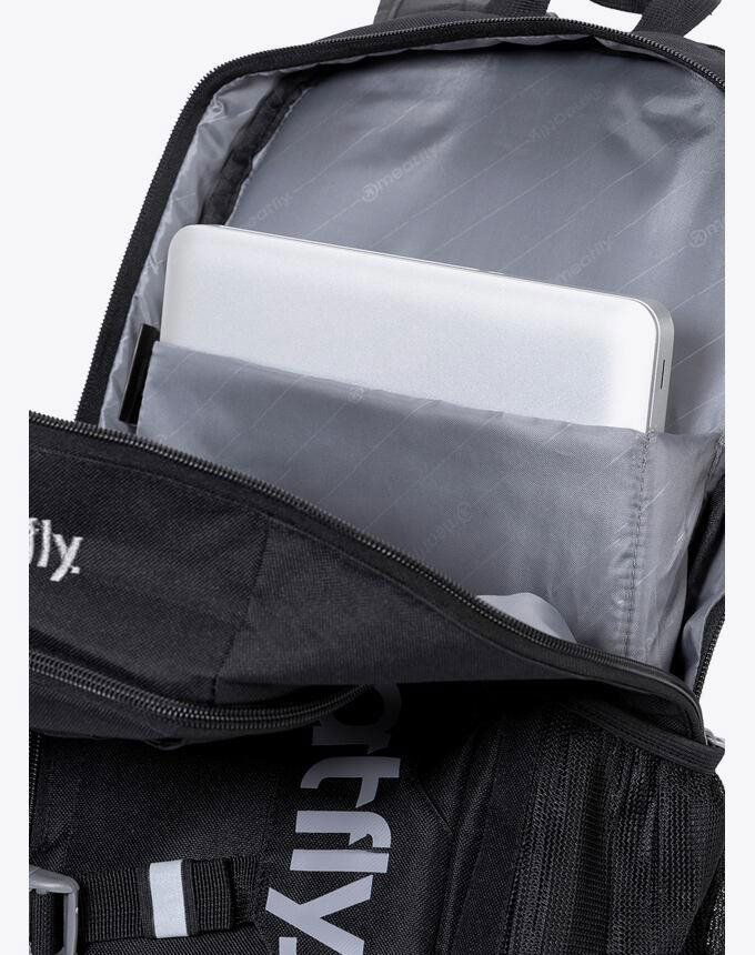 Městský batoh Meatfly BASEJUMPER Backpack, Black