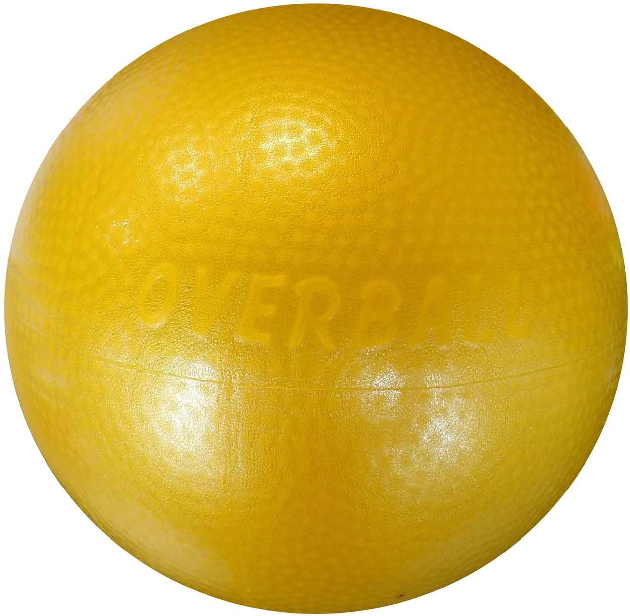 Overball KUBIsport - Míč Overball 23 cm, žlutý