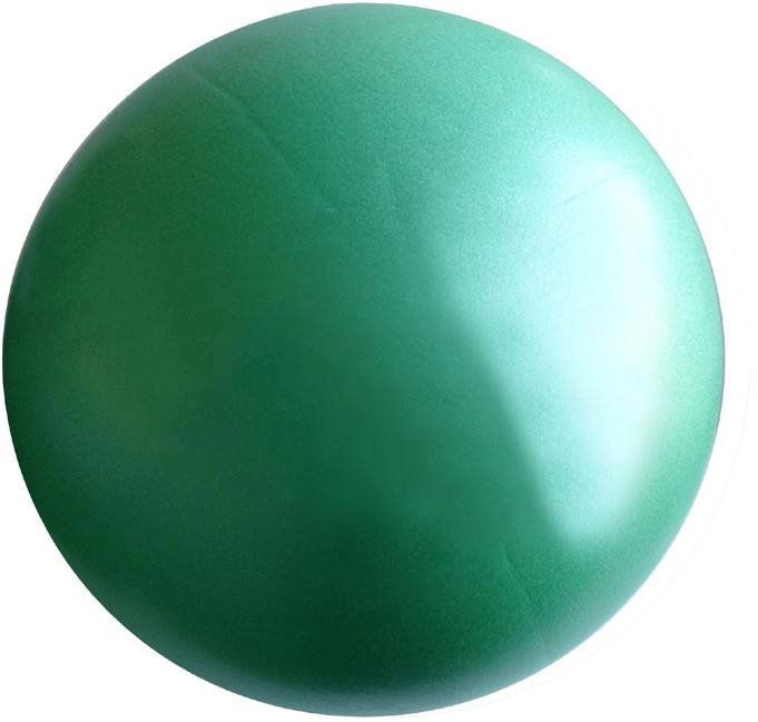 Overball KUBIsport - Míč Overball 30 cm, zelený