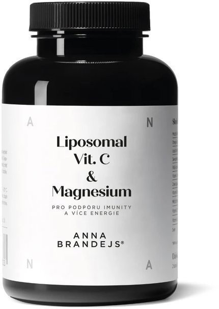 ANNA BRANDEJS Liposomal Vit. C & Magnesium 90 capsules