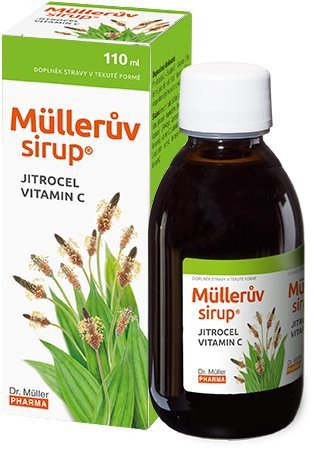 Dr. Müller Müller syrup with plantain and vitamin C