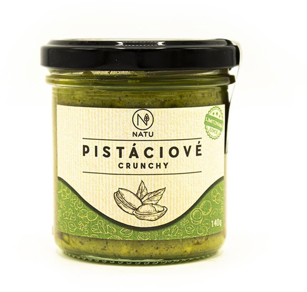 NATU Pistaciový krém crunchy 140 g