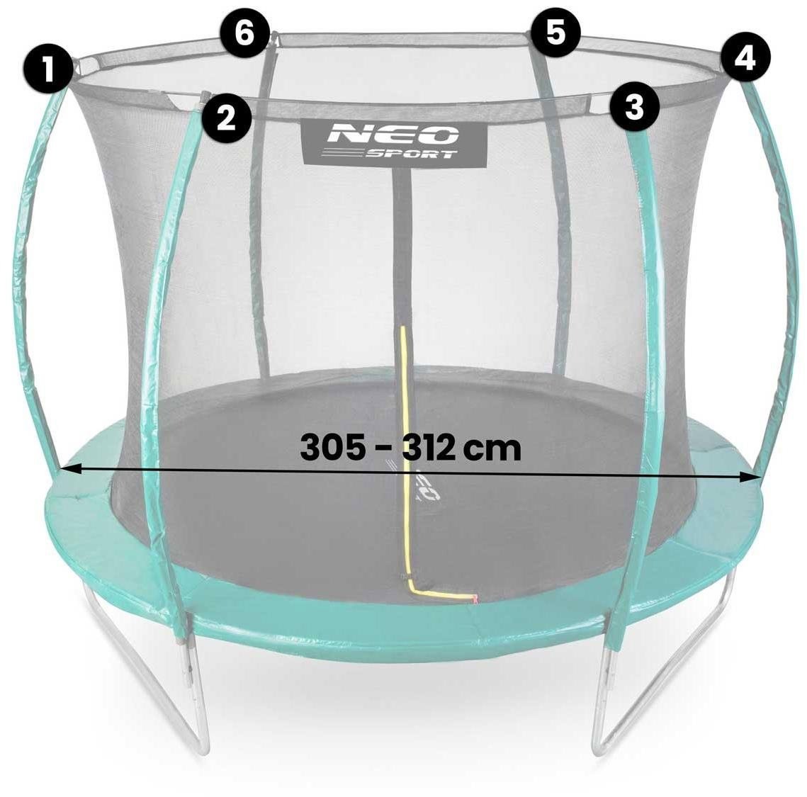 Neo-Sport Indoor net 312 cm 10 ft