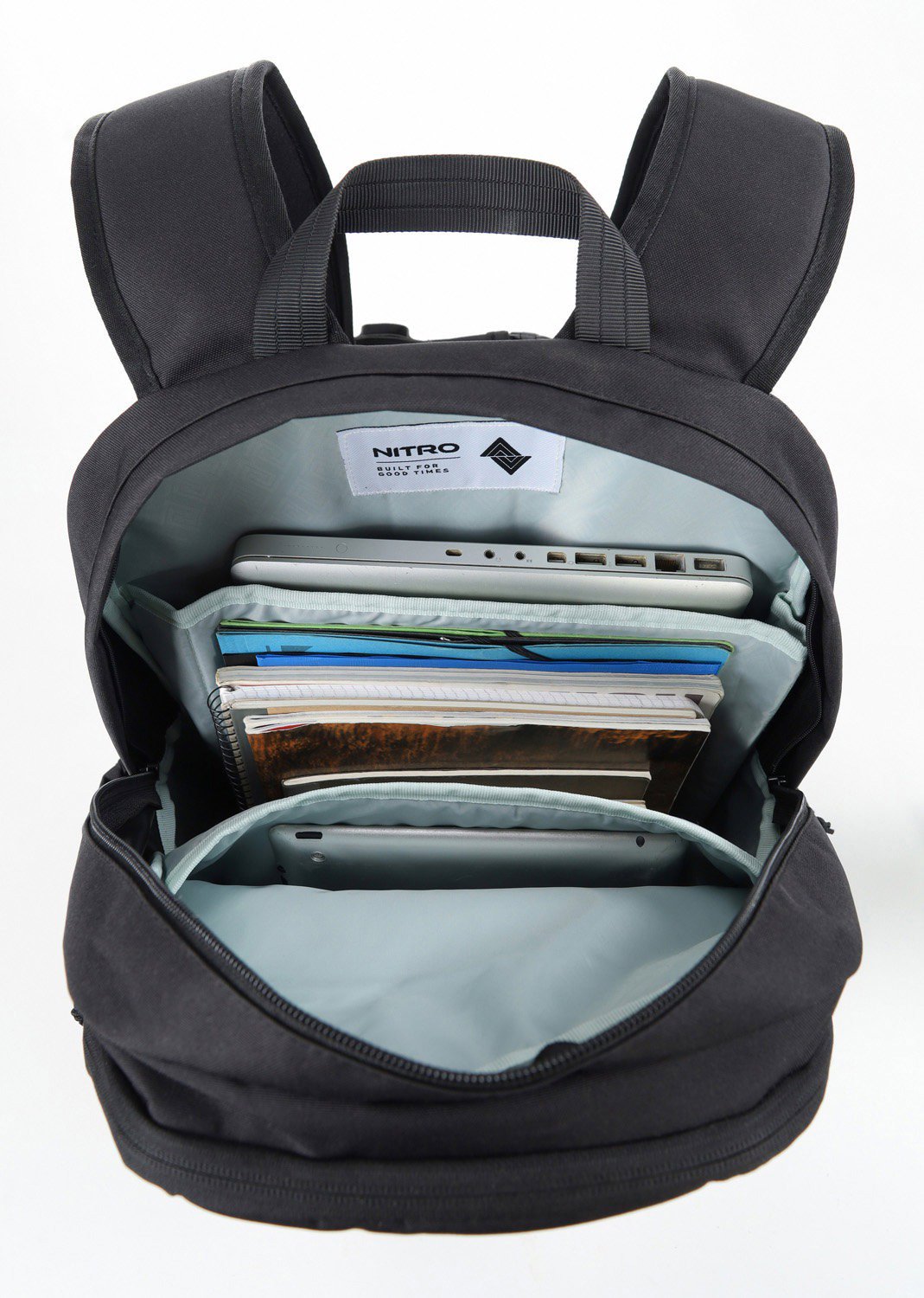 City Backpack Nitro Future Hero True Black2