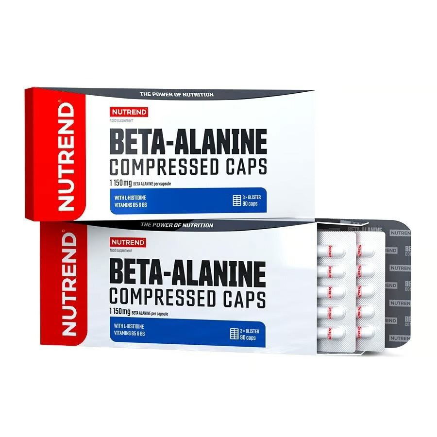 Aminokyseliny Nutrend Beta-Alanine Compressed caps, 90 kapsúl