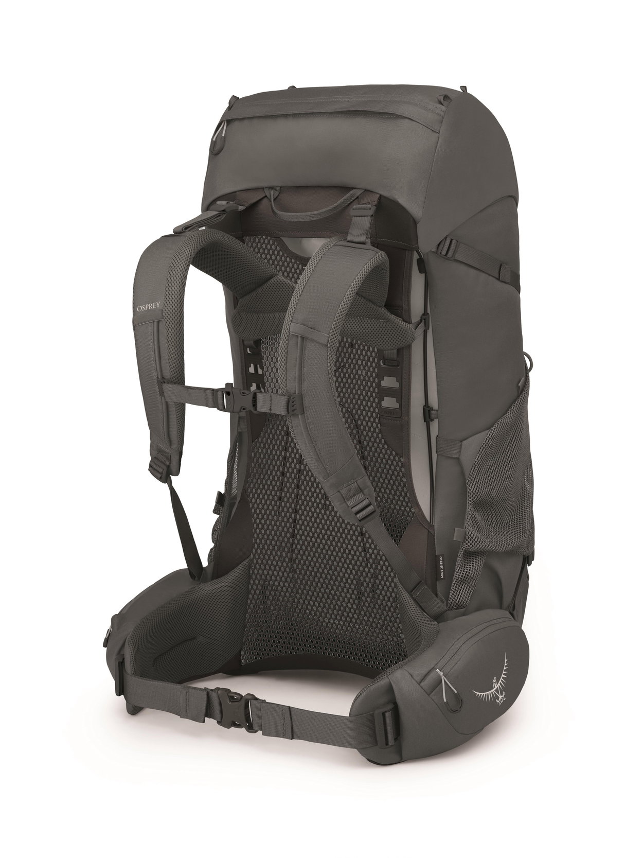 Hiking Backpack Osprey Rook 65 Dark Charcoal/Silver Lining