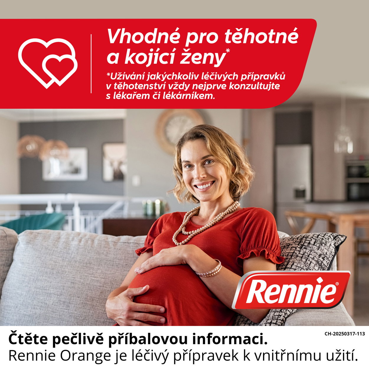 Registered medicinal product Rennie Orange 680 mg/80 mg 48 tablets