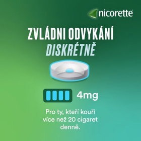 Registered medicinal product Nicorette Mint 4 mg 2 × 40 lozenges